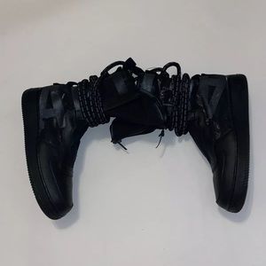 New Nike SF Air Force 1 High Men Size 11 Shoes Black/Dark Grey AA1128 002